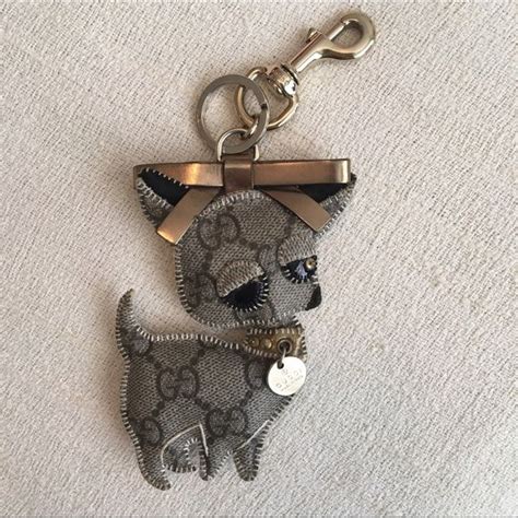 gucci chihuahua keychain.